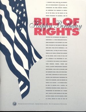 BILL OF RIGHTS HAPPY BIRTHDAY