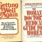 WOMAN DOCTOR'S MEDICAL GETTING WELL AGAIN LOT OF 2 BOOK