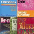 HOW GREAT CHRISTIANS MET CHRIST A LOT OF 5 BOOKS