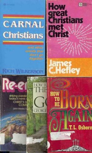 HOW GREAT CHRISTIANS MET CHRIST A LOT OF 5 BOOKS