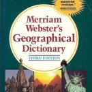 GEOGRAPHICAL DICTIONARY 3RD EDITION MERRIAN WEBSTER 1997