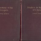 A HARMONY OF THE GOSPELS LOT OF 2 BOOKS
