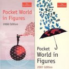 POCKET WORLD IN FIGURES 2007 & 2008 THE ECONOMIST LOT OF 2 BOOKS
