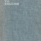 WRITER'S GUIDE & INDEX TO ENGLISH 1965