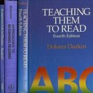 TEACHING THEM TO READ  A LOT OF 4 BOOKS