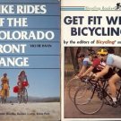BIKES RIDES OF THE COLORADO FRONT RANGE LOT OF 2 BOOKS