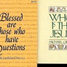 BLESSED ARE THOSE WHO HAVE QUESTIONS LOT OF 2 BOOKS