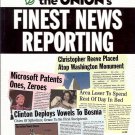 FINEST NEWS REPORTING THE ONION'S VOLUME ONE BY SCOTT DIKKERS & ROBERT SIEGEL