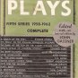 BEST AMERICAN PLAYS 5TH SERIES 1958-1963 BY JOHN GASSNER  1963