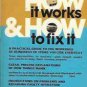 HOW IT WORKS & HOW TO FIX IT CONSUMER GUIDE  1974