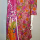 Beautiful 3pcs 100% Cotton Lawn Salwar/Shalwar Kameez & Dupatta Suit Medium. Size 40"
