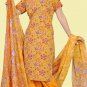 Beautiful 3pcs French Crepe Salwar/Shalwar Kameez & Dupatta Suit Large Size 42"