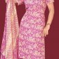 Beautiful 3pcs French Crepe Salwar/Shalwar Kameez & Dupatta Suit Large Size 42"