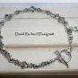 NEW BRAIN CANCER Awareness Bracelet with Swarovski Crystal and Sterling Silver Symptom