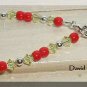 Boutique Cherry Flip Custom sterling silver and Austrian crystal bracelet