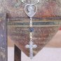 Elegant Boutique Rosary with Denim Lapis and Sterling Silver