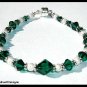 WOW!  Birthstone Bracelet Gift Jewelry Swarovski and Sterling
