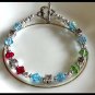 MOTHERS GIFT -  Grandmothers Mothers Family Birthstone Initial Bracelet Swarovski & Sterling