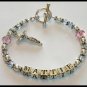 1st First Communion Gift Name Bracelet Sterling Crystal Pearl Jewelry