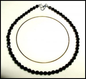 Jet Black SWAROVSKI Crystal Anklet Ankle Bracelet Sterling Silver