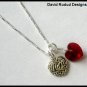 BIRTHSTONE Mom Mothers Necklace Sterling Silver Swarovski Crystal