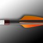 Blaze Orange FFP-187 Flex-Fletch Premium vanes archery vanes target archery hunting flex fletch