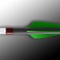 Flo Green FFP-187 Flex-Fletch Premium vanes archery vanes target archery hunting flex fletch