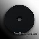 Flex-Fletch - Soft Kisser Button, Black, Large 1.4 cm