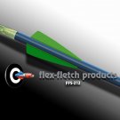 Fl Green FFS-212 Flex-Fletch Premium vanes archery vanes target archery hunting flex fletch