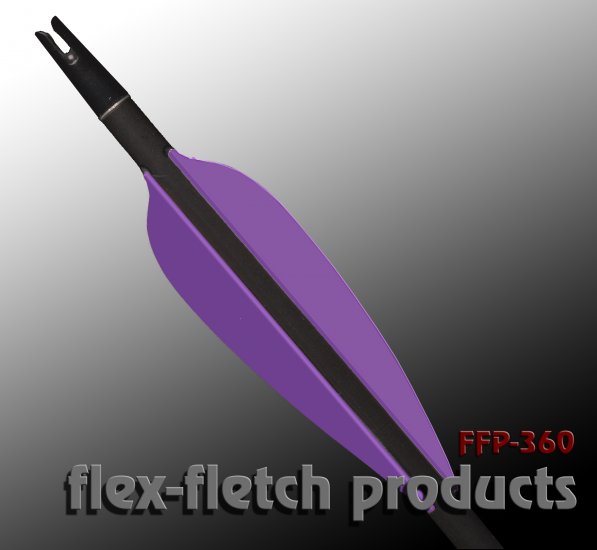 Premium Archery Vanes with Flex-Fletch Logo, SK2