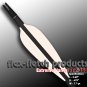 Extreme Vanes-White FFP-360X Flex-Fletch archery, vanes, hunting, arrows, target, fletching