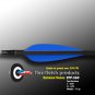 Extreme Vanes-Flo Blue FFP 360X Flex-Fletch archery, vanes, hunting, arrows, target, fletching