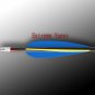 Extreme FFP-418X Flo. Blue, Flex-Fletch, archery, vanes, hunting, arrows, target, fletching