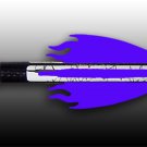 Flame Vanes - Purple, FREE SHIPPING
