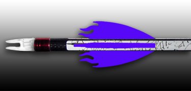 Flame Vanes - Purple, FREE SHIPPING