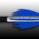 Flame Vanes - Florescent Blue, FREE SHIPPING