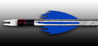 Flame Vanes - Florescent Blue, FREE SHIPPING
