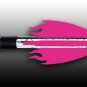 Flame Vanes - Florescent Red !HOT PINK! FREE SHIPPING