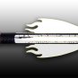 Flame Vanes - White, FREE SHIPPING