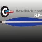FLP-400 Florescent Blue, Flex-Fletch, archery, vanes, hunting, arrows, target, fletching