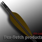 Brown FFP-360 Flex-Fletch archery, vanes, hunting, arrows, target, fletching