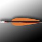 Extreme FFP-418X Winners Gold (Flo Orange), Flex-Fletch, archery, vanes, hunting, arrows, fletching