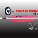 FLP-400 Pearlesent Pink, Flex-Fletch, archery, vanes, hunting, arrows, target, fletching