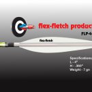 FLP-400 White, Flex-Fletch, archery, vanes, hunting, arrows, target, fletching