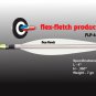 FLP-400 White, Flex-Fletch, archery, vanes, hunting, arrows, target, fletching