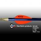 FFP-200 Blaze Orange Flex-Fletch Premium vanes archery vanes target archery hunting flex fletch