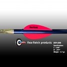 FFP-200 Flo Red Flex-Fletch Premium vanes archery vanes target archery hunting flex fletch