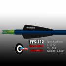 Black FFS-212 Flex-Fletch Premium vanes archery vanes target archery hunting flex fletch