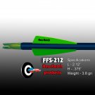 Neon Green FFS-212 Flex-Fletch Premium vanes archery vanes target archery hunting flex fletch