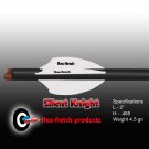 SK2 White, 36 pk / Flex-Fletch, Vanes, Archery, Fletching, 3D archery